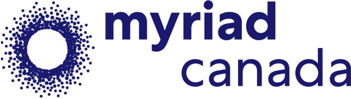 Myriad Canada logo