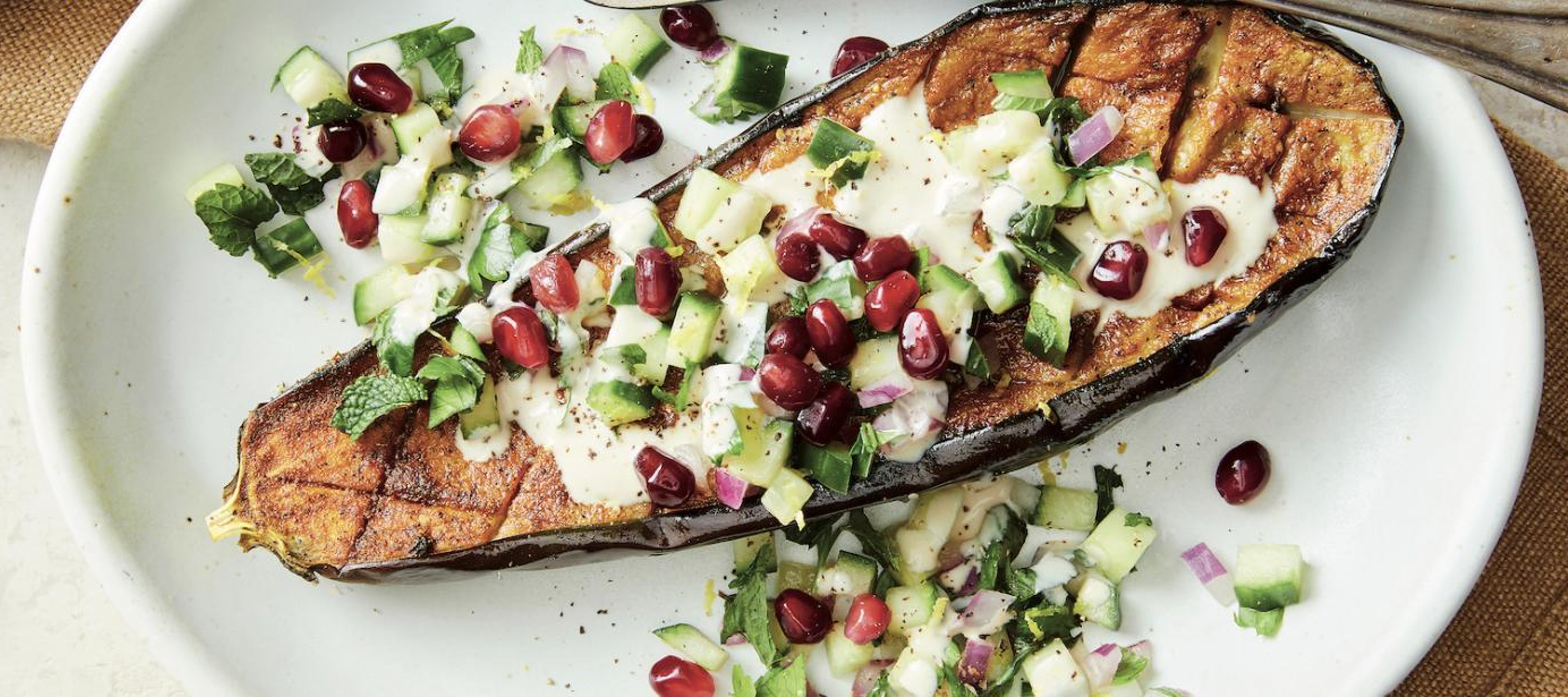 Spiced Eggplant Steaks Recipe