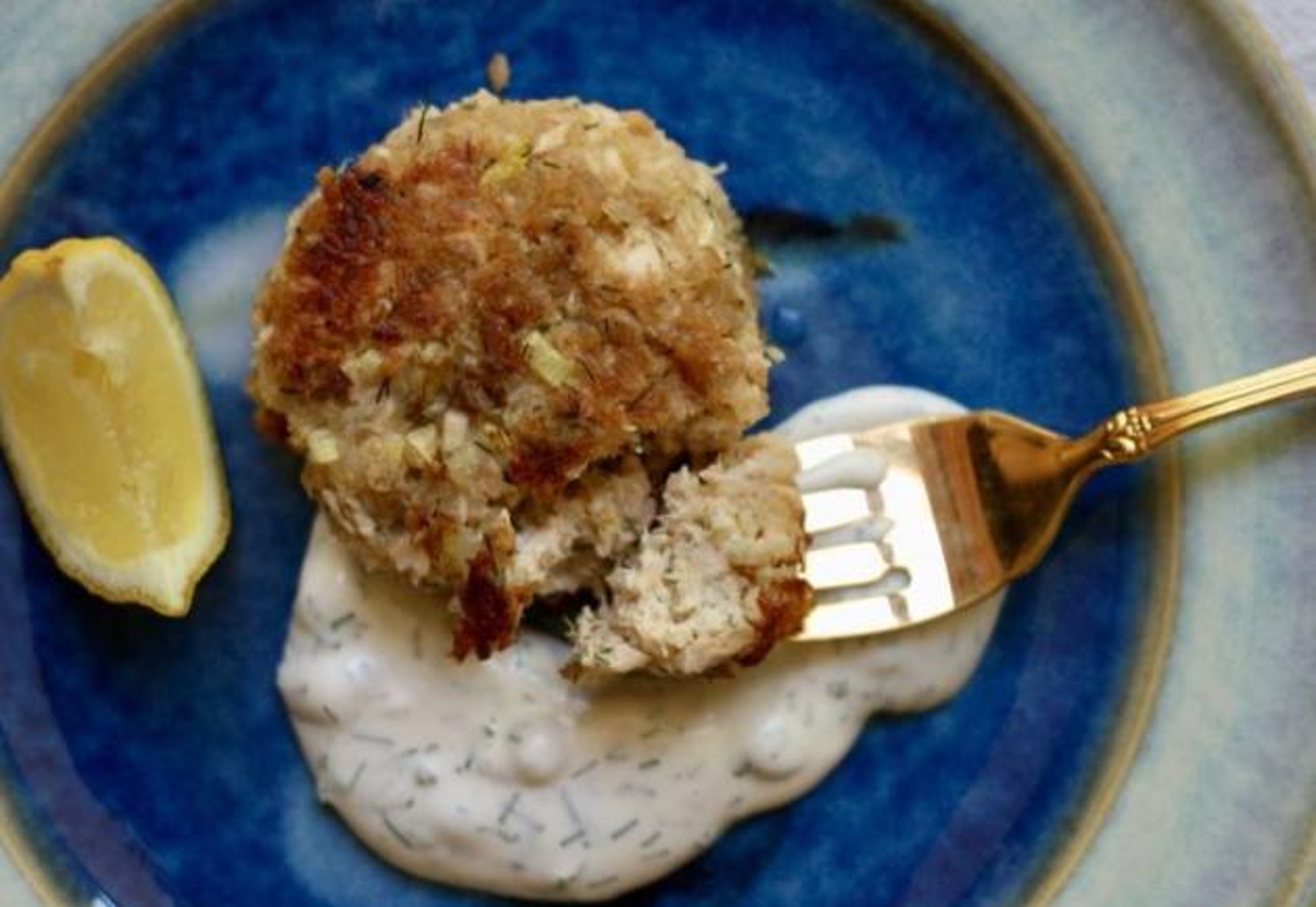 Diabetes Friendly Seafood Cakes with Dill Recipe
