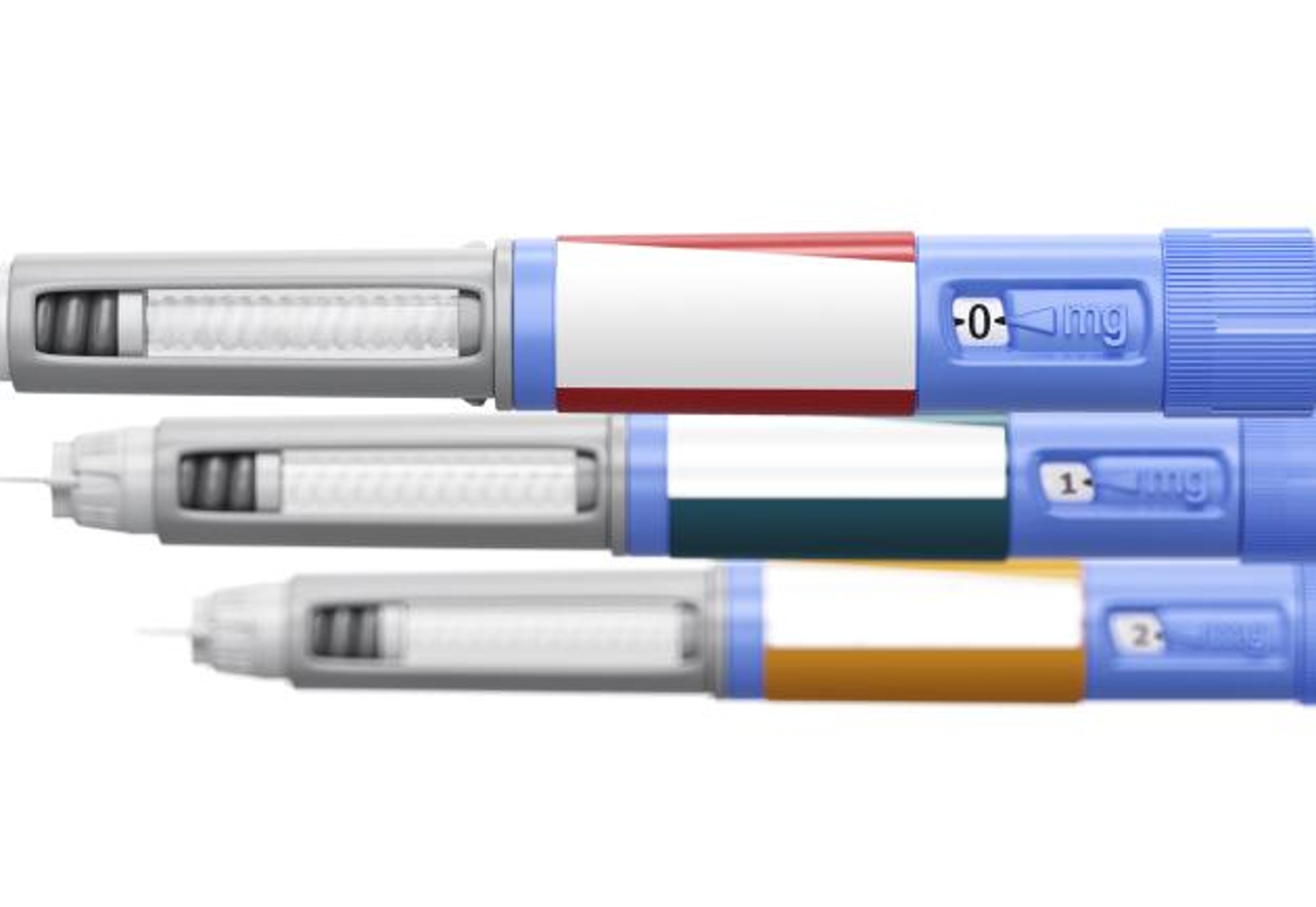 Injection pens with dosage indicators