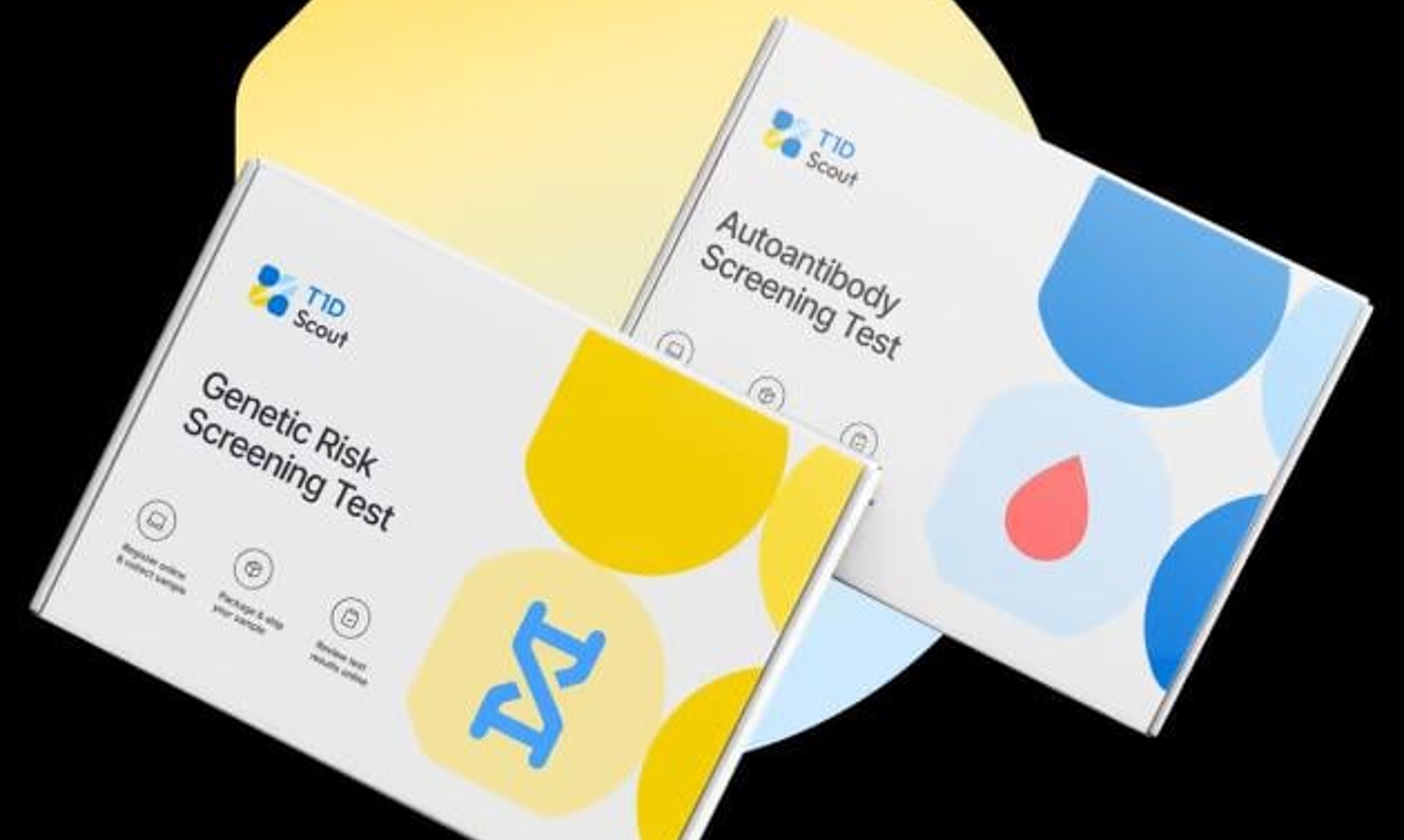 T1D Scout sends a kit containing a saliva-based DNA test. Results are returned to a private online account in about three weeks.