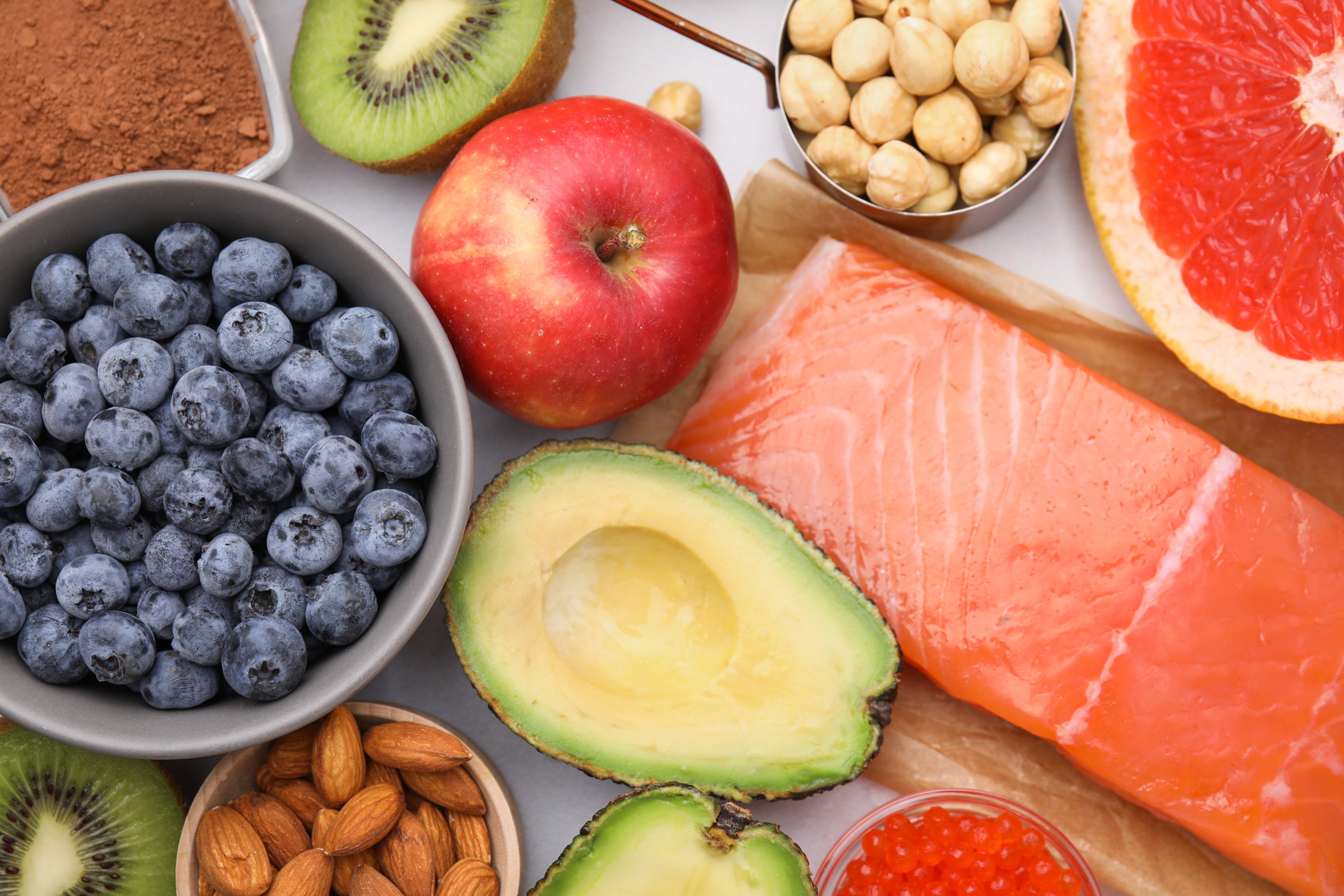 image of healthy foods