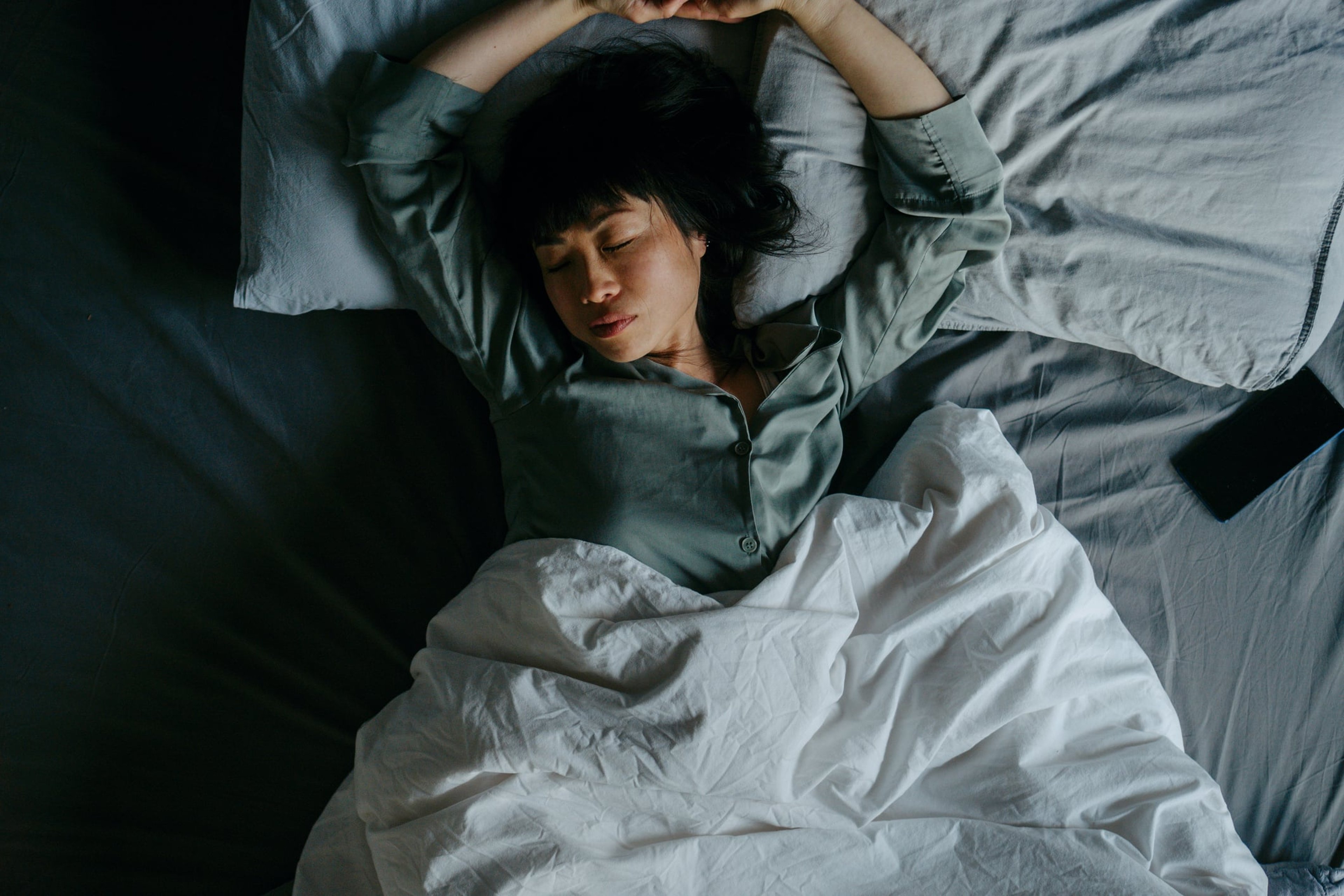 woman sleeping