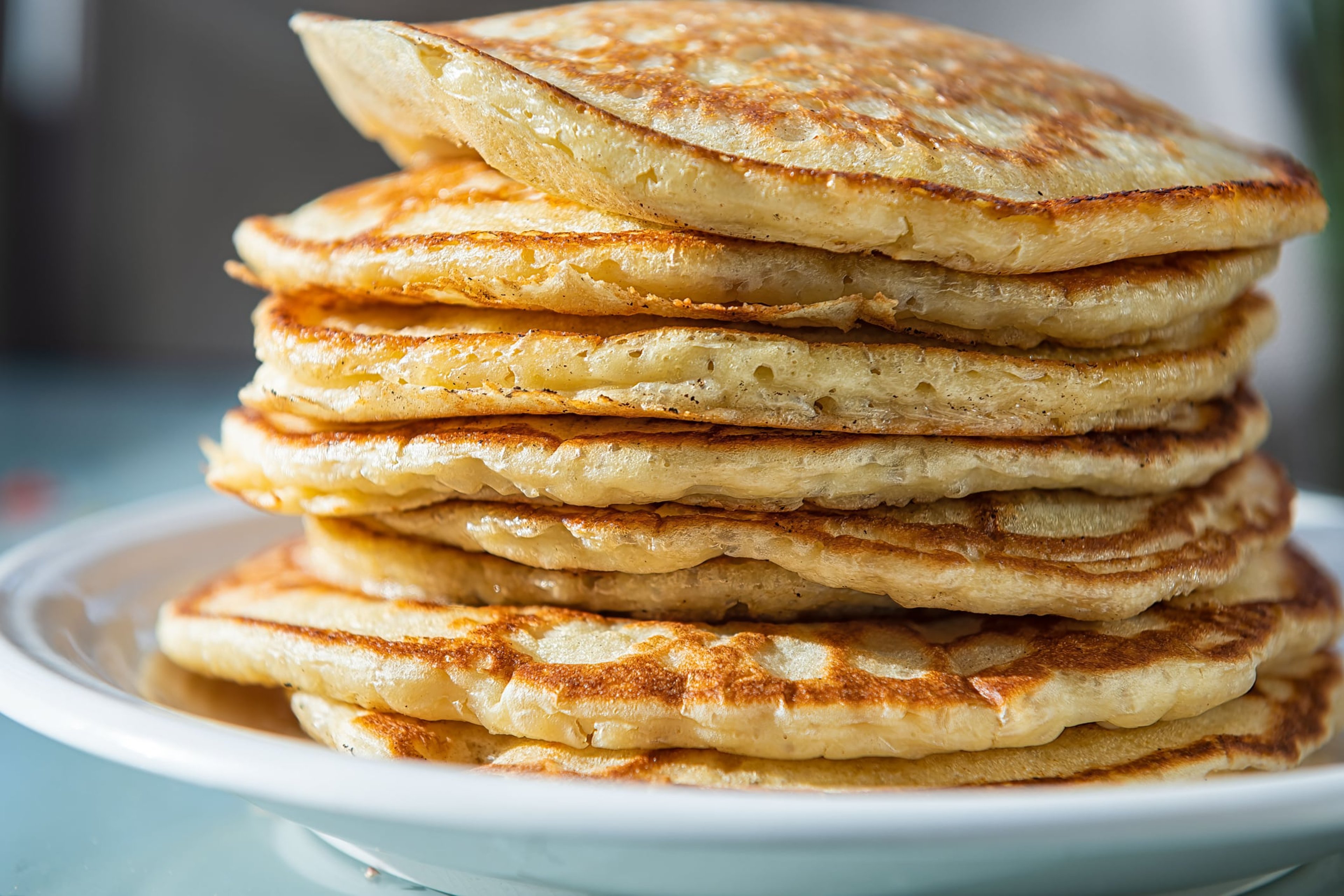 Stack of Protein-Packed Pancakes