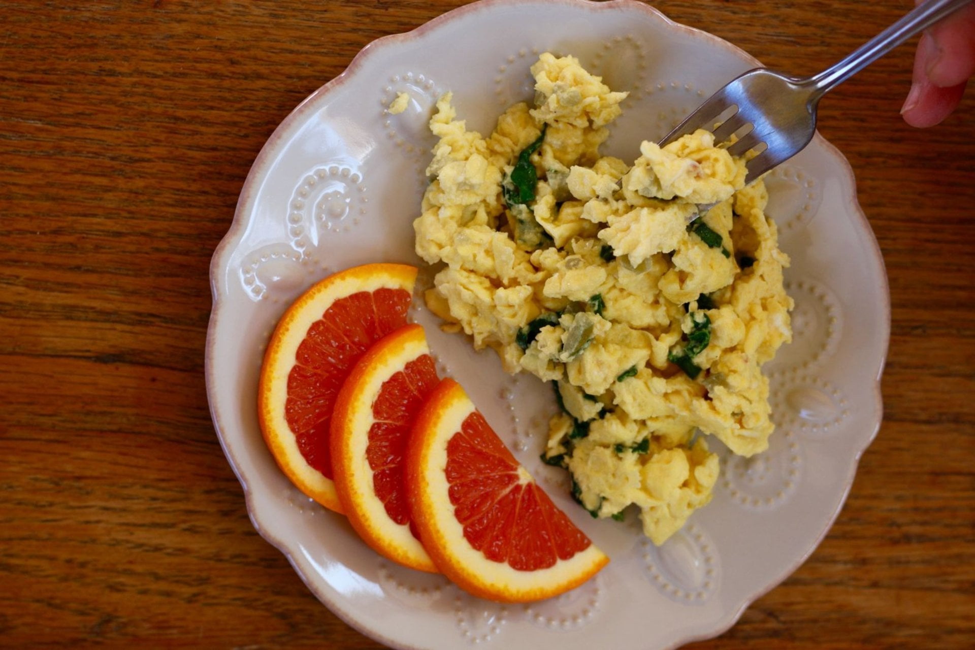 Scrambled omelet