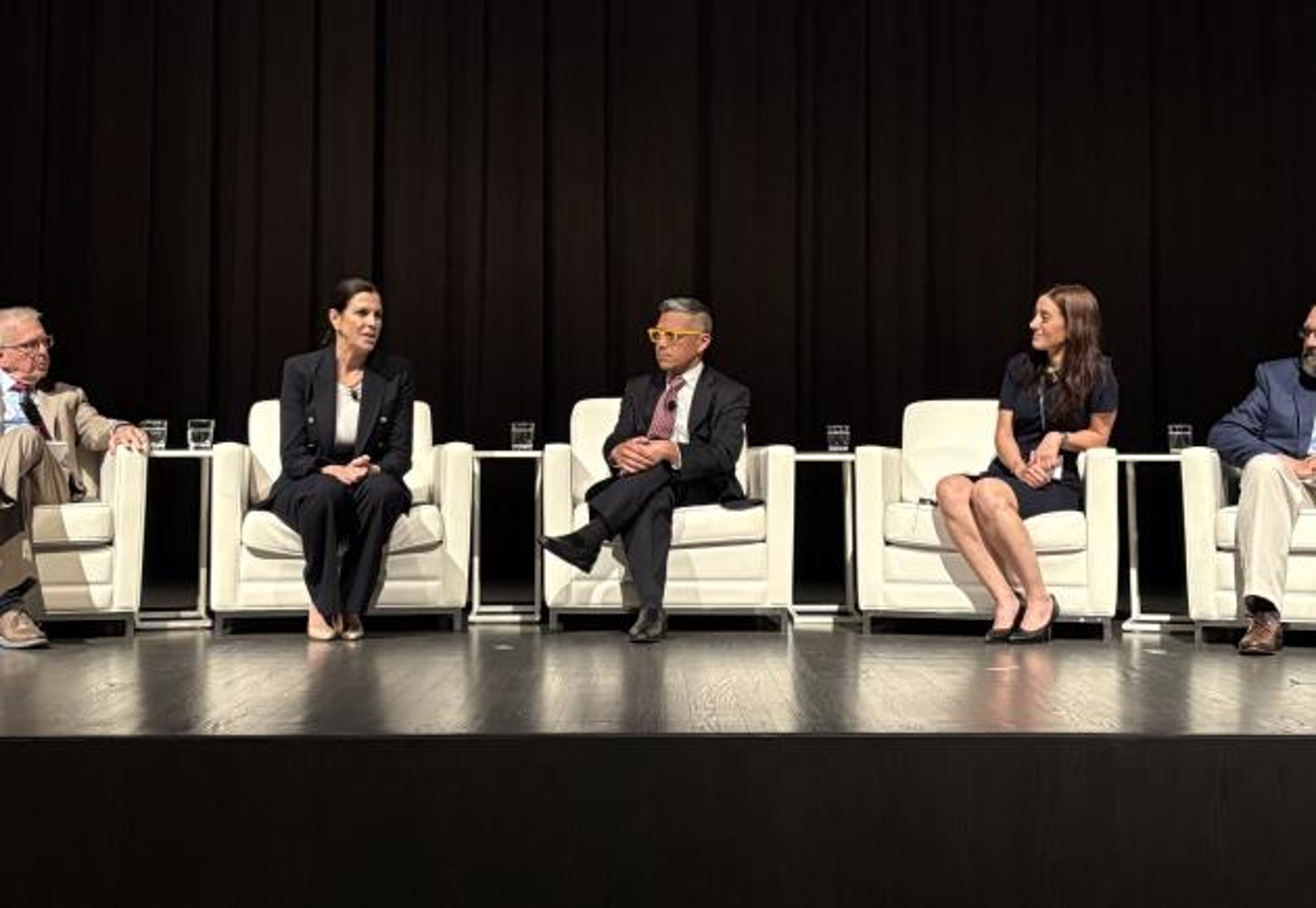 Dr. Alan Moses, with Stefany Shaheen, Dr. Anh Nguyen, Dr. Joanna Mitri, and Dr. Bryce Nelson