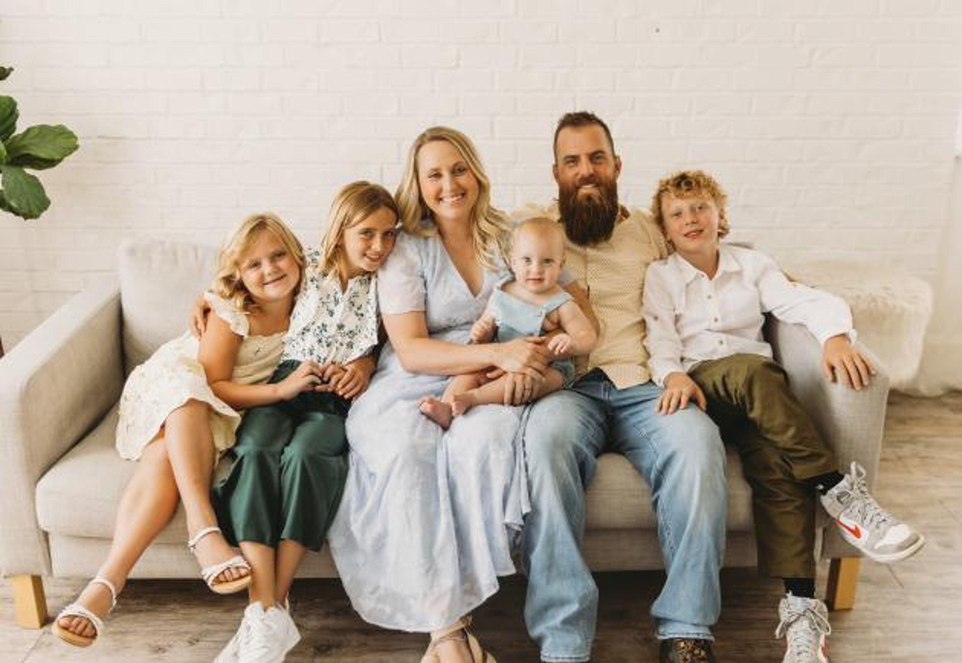 Kylie Grimes and her family