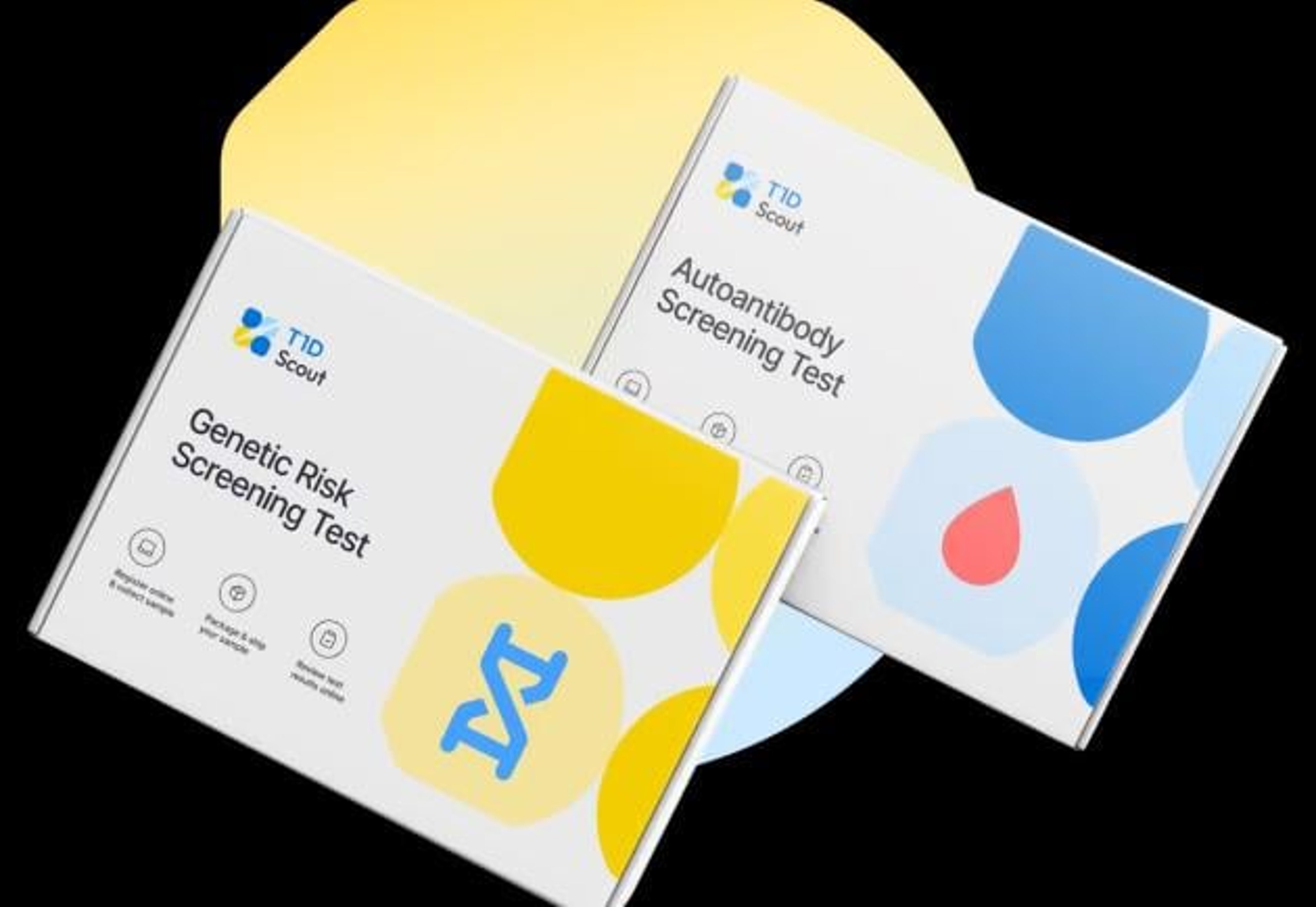 T1D Scout sends a kit containing a saliva-based DNA test. Results are returned to a private online account in about three weeks.