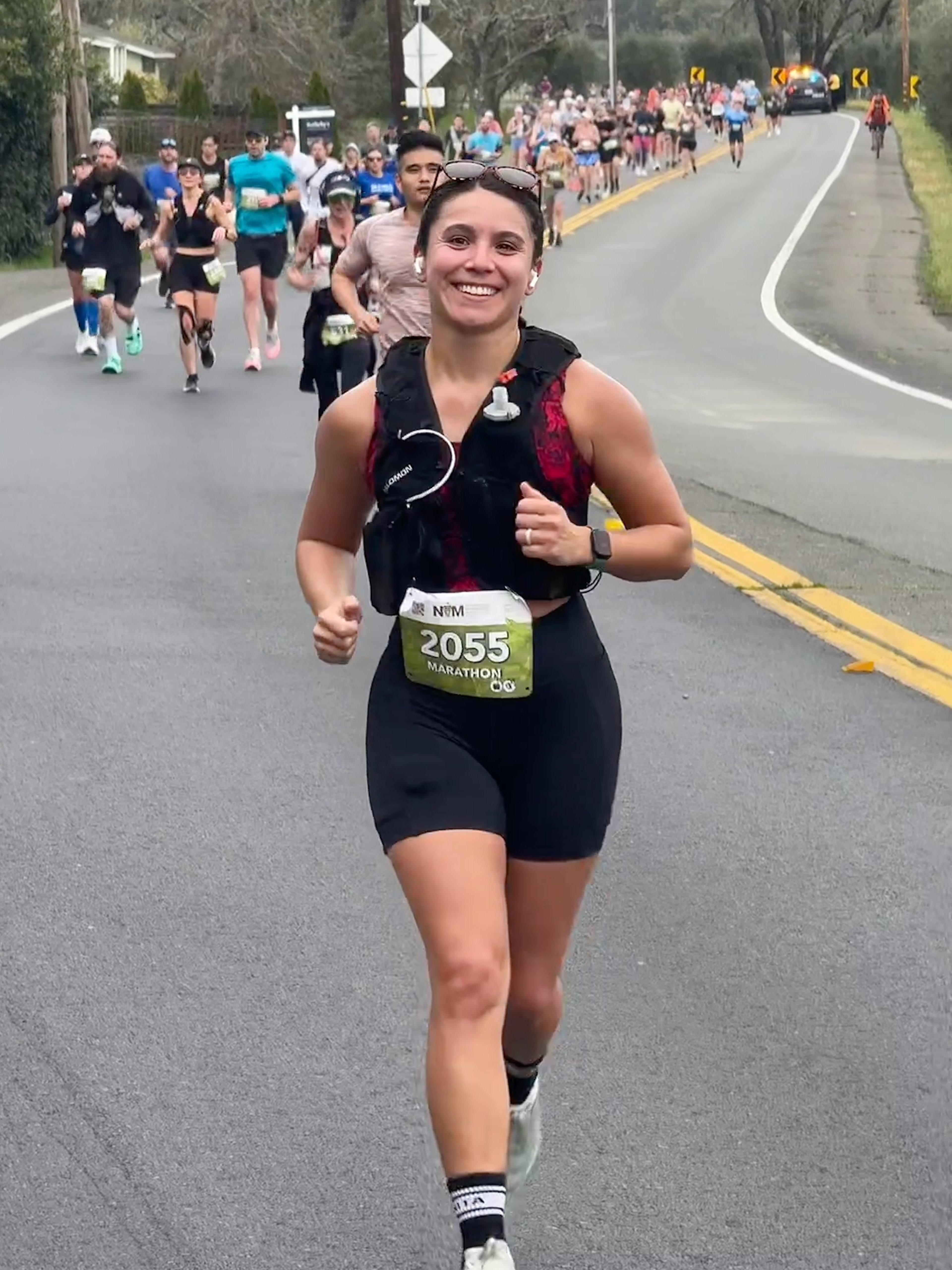 Janelle running