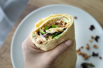 Vegetarian Tortilla Roll-Ups for Diabetes