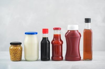 Condiments can often contain high amounts of salt