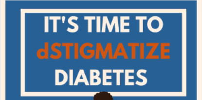 dStigmatize logo ending diabetes stigma