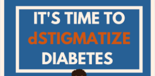 dStigmatize logo ending diabetes stigma